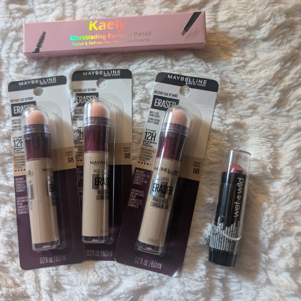 Maybelline Cream and Red Concealer for Flawless Coverage